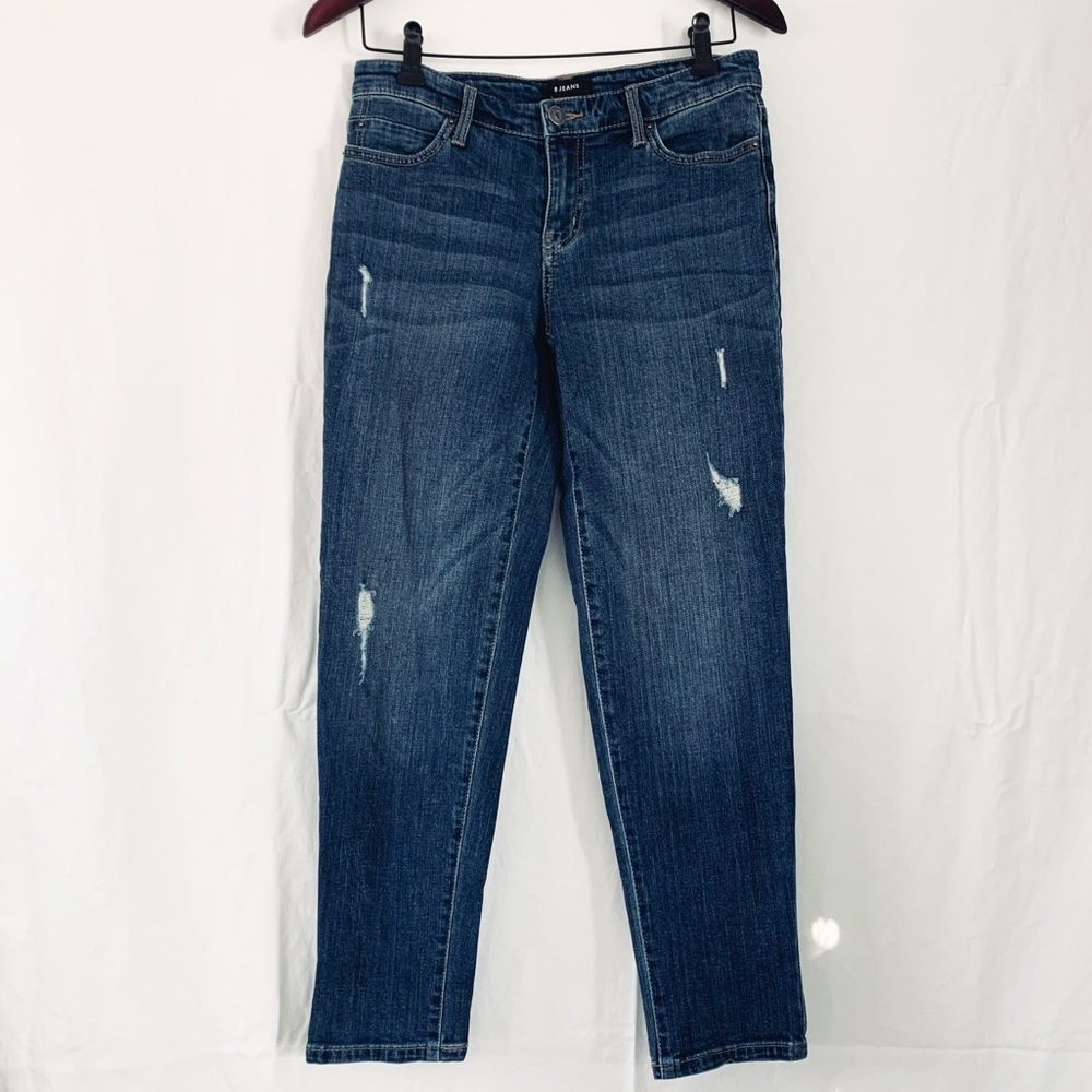 REITMANS Distressed Ankle Crop Jeans - Picture 8 of 10